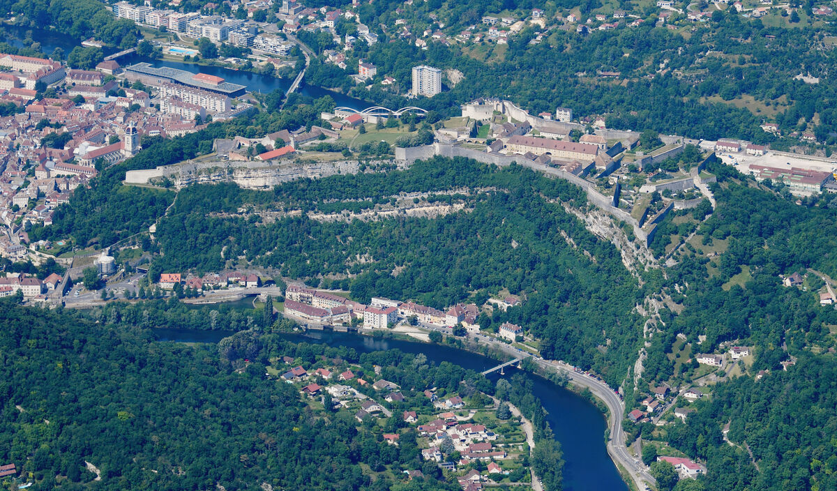 Doubs : Besançon, Citadelle Vauban et Saut du Doubs