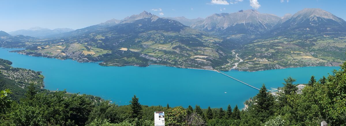 Lac de Serre-Ponçon : La Mer dans les Alpes